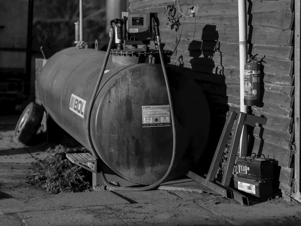heating oil tanker